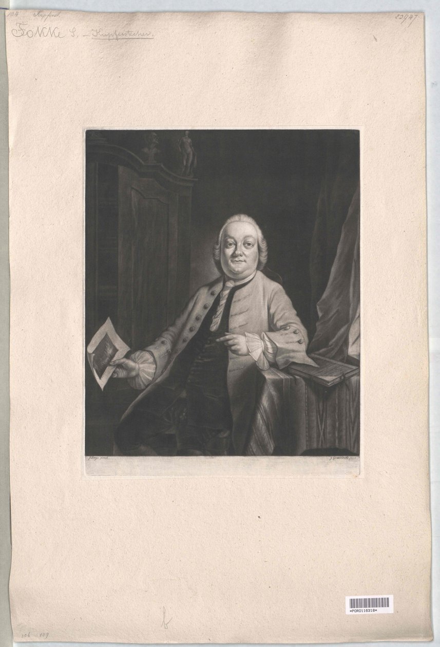 Simon Fokke by Artist Unknown