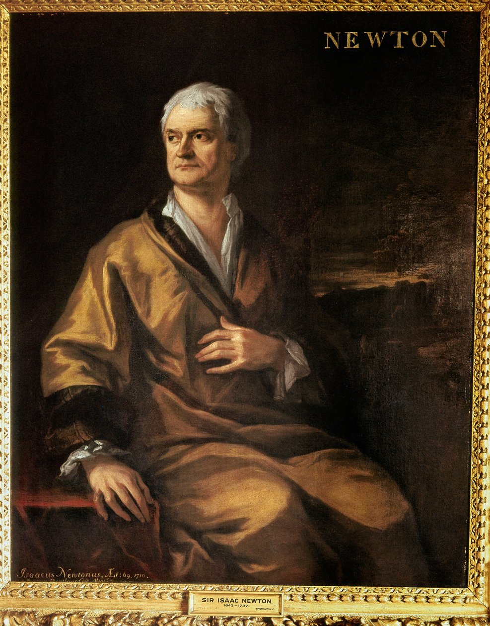 Sir Isaac Newton by Artist Unknown