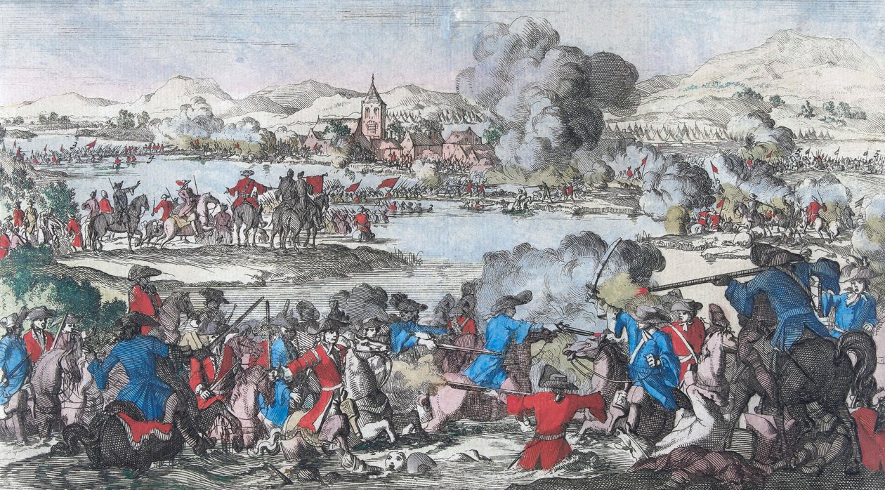The Battle of the Boyne by Artist Unknown