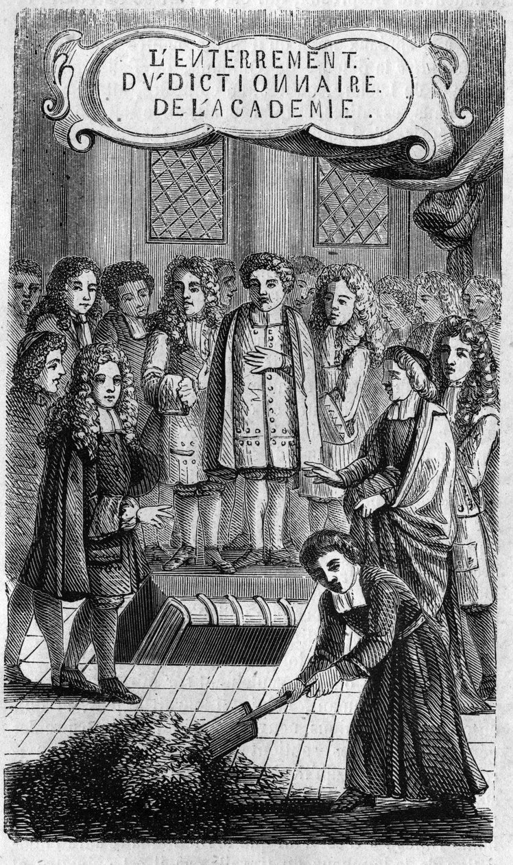 The Funeral of the Dictionary of the Academy - 