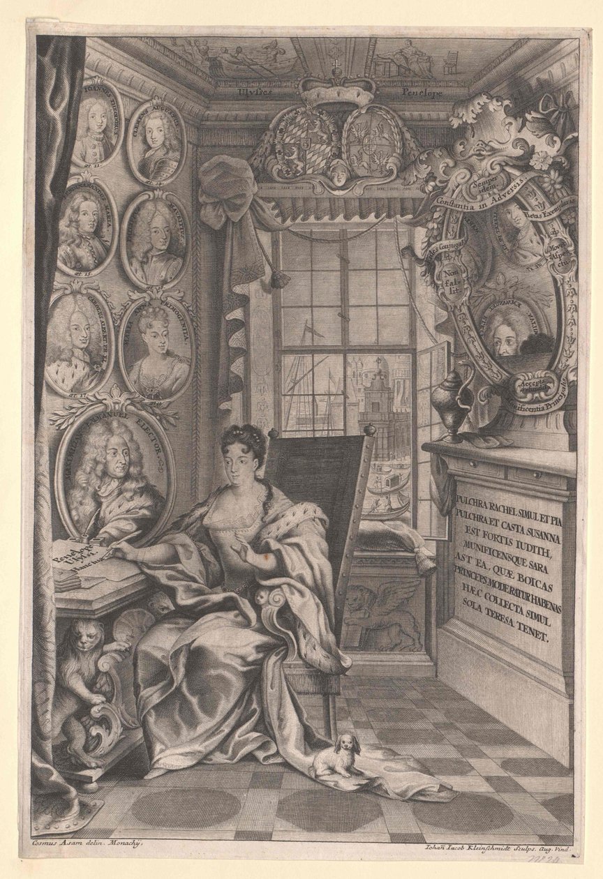 Theresia Cunigunde Sobieska by Artist Unknown