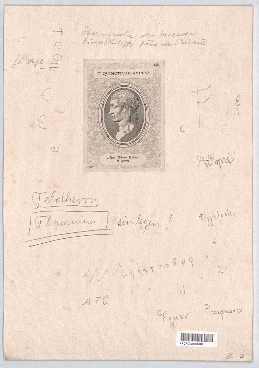 Titus Quinctius Flaminius by Artist Unknown