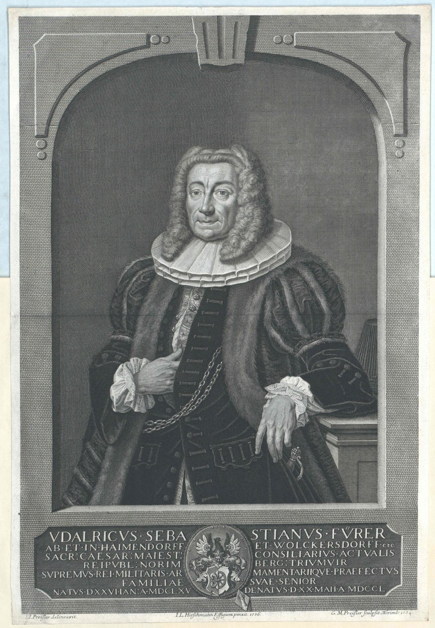 Ulrich Sebastian von Haimendorf by Artist Unknown