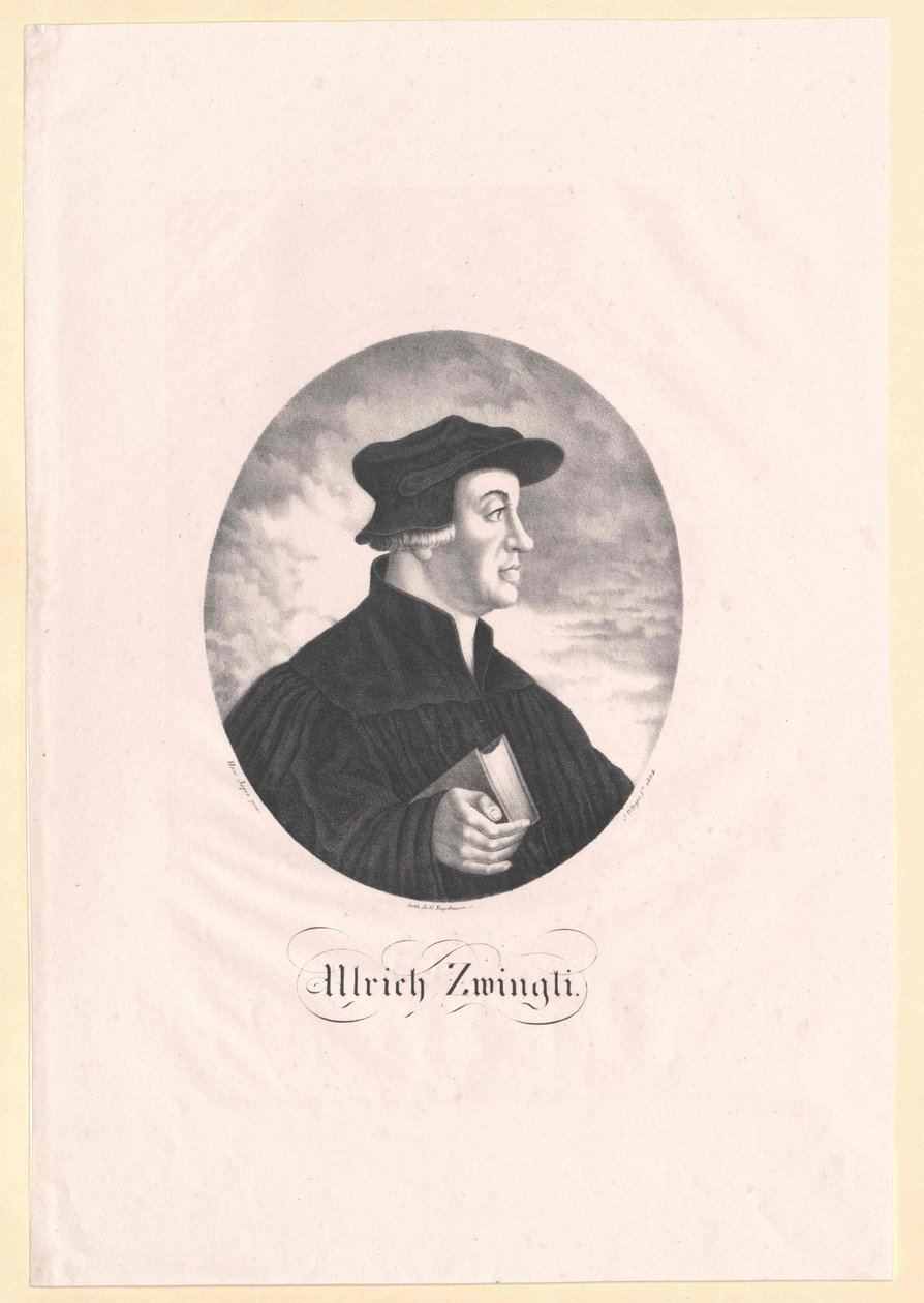 Ulrich Zwingli by Artist Unknown
