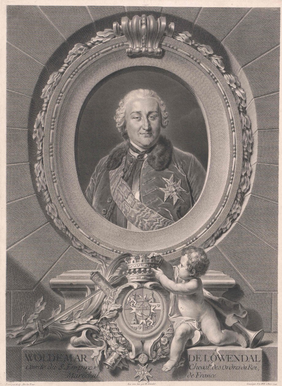 Valdemar Count Loewendal by Artist Unknown