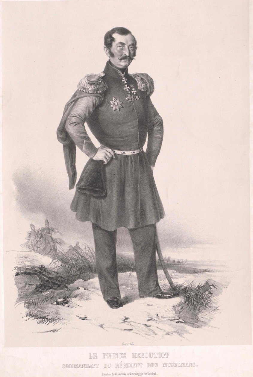 Vasilij Osipovich, Count Bebutov by Artist Unknown