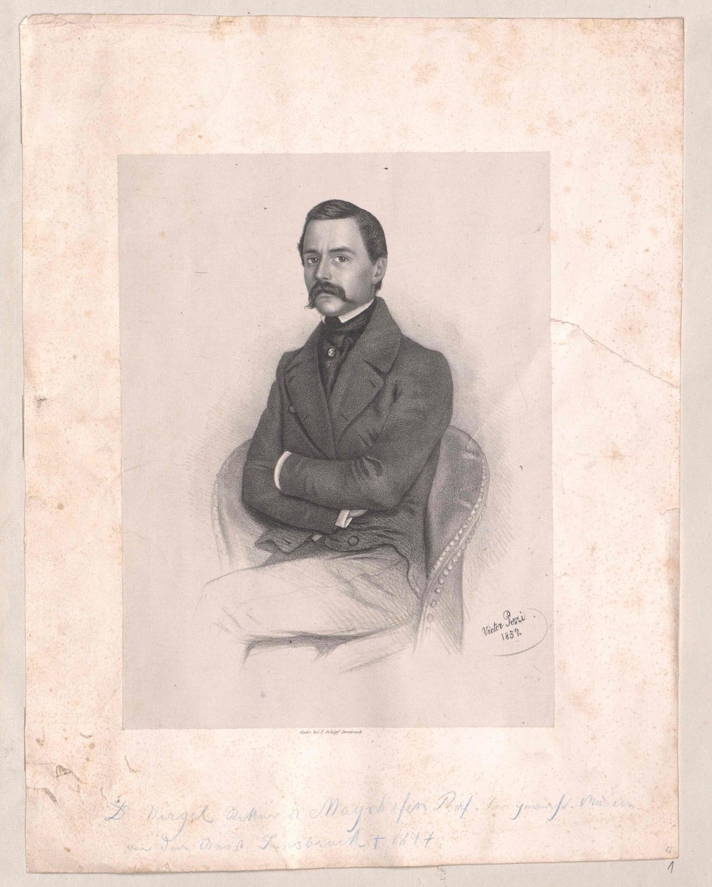 Virgil Knight von Mayrhofer by Artist Unknown