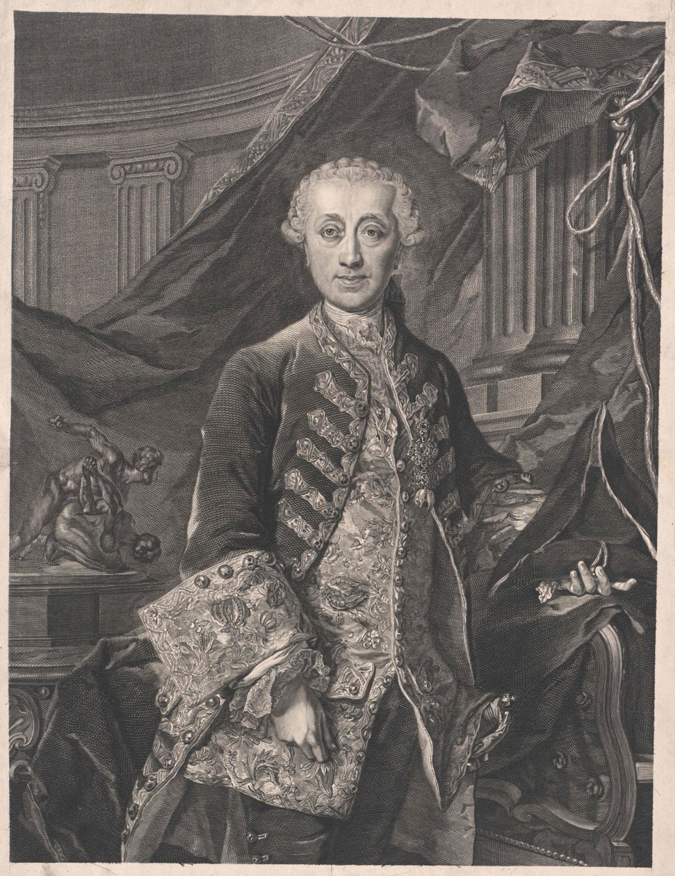 Wenzel Anton Prince von Kaunitz-Rietberg by Artist Unknown