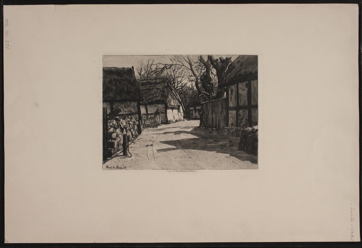 A Country Road by Arvid Aae