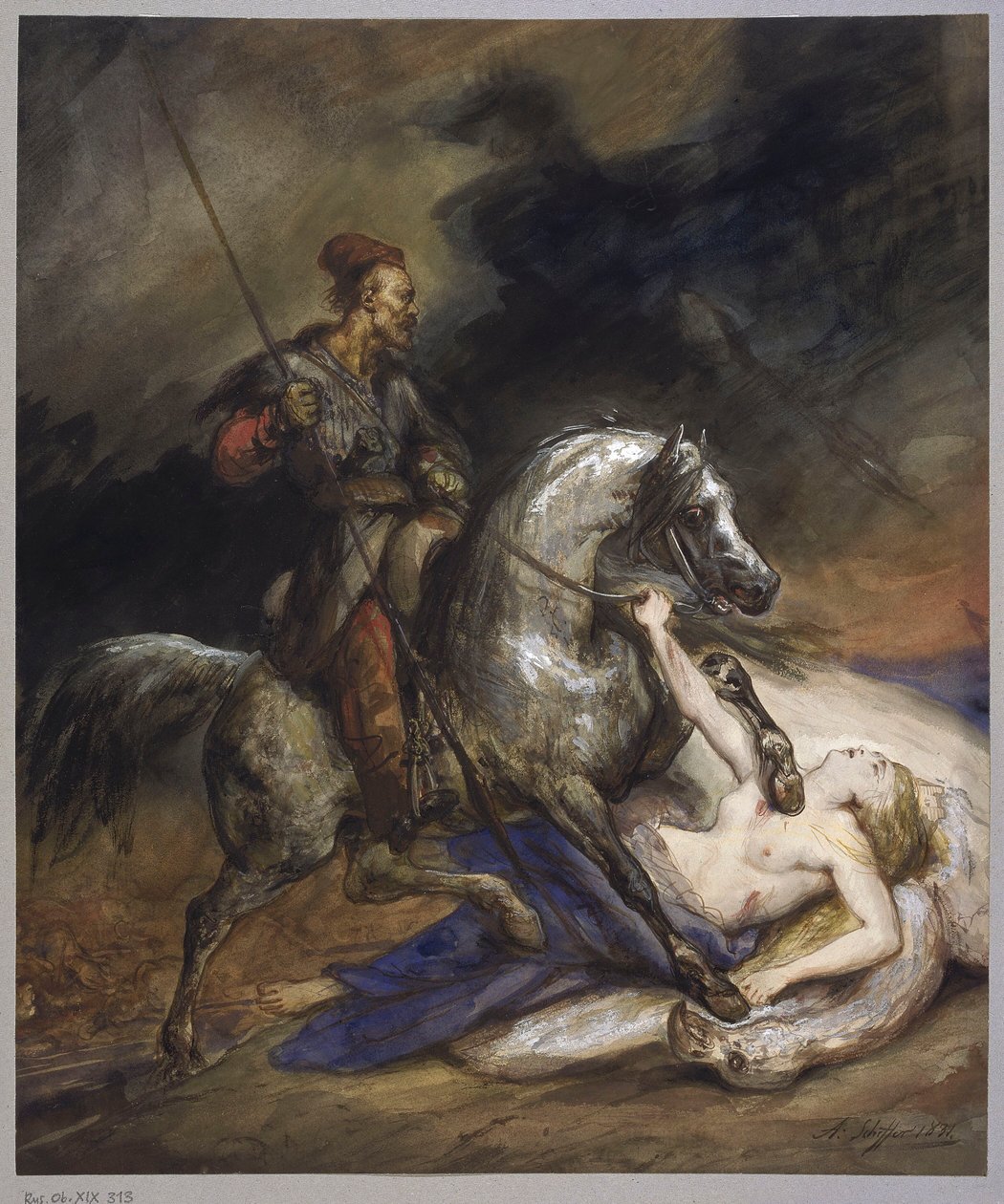 Poland by Ary Scheffer