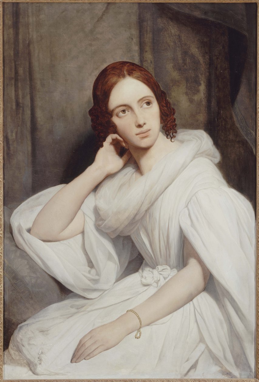 Portrait of Sophie Marin, Widow of Lieutenant General Baudrand by Ary Scheffer