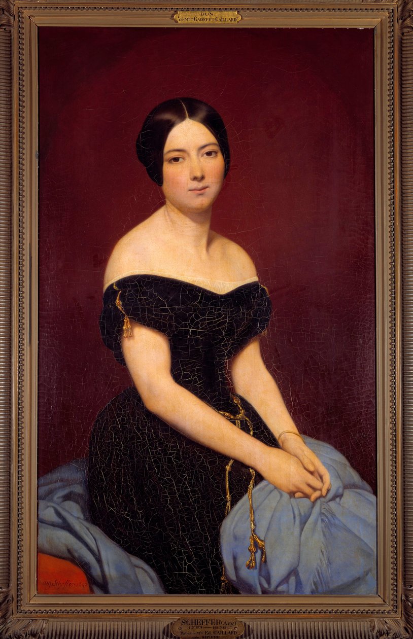 Portrait of Madame Edmond Caillard nee Sipierre by Ary Scheffer