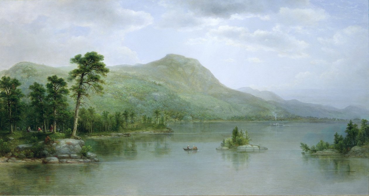 Black Mountain from the Harbor Islands, Lake George, New York by Asher Brown Durand