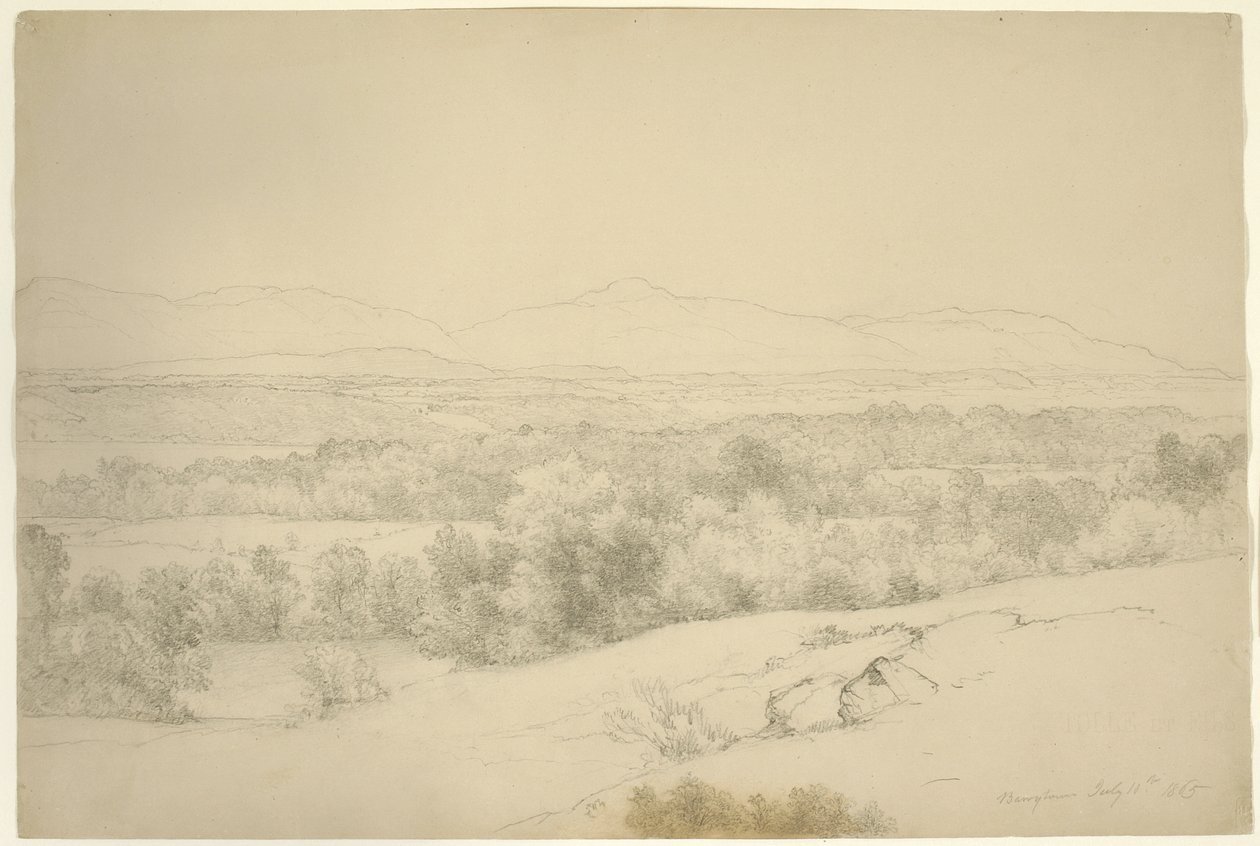 Landscape, Barrytown, New York, 1865 by Asher Brown Durand