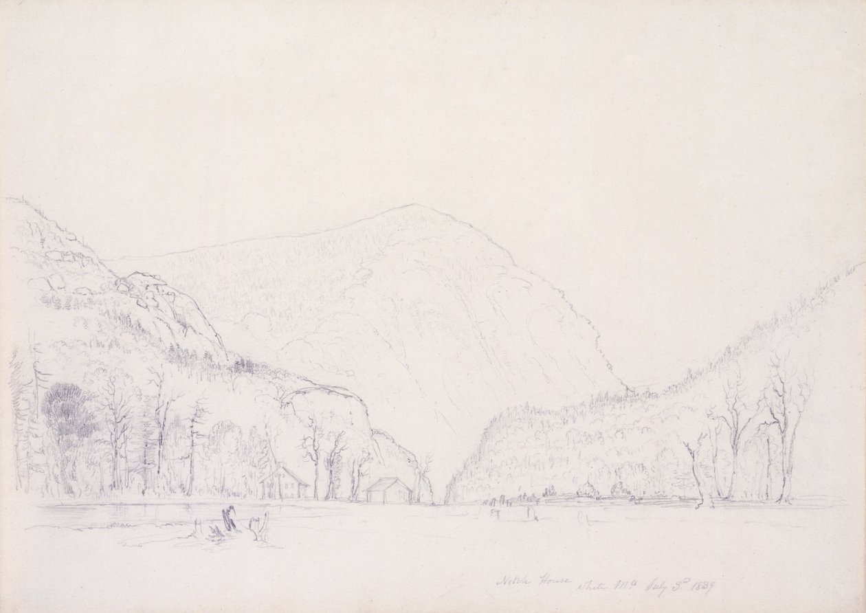Notch House, White Mountains, New Hampshire by Asher Brown Durand