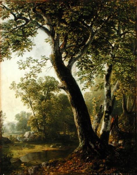 Study at Marbletown, Ulster County, New York, c.1845 by Asher Brown Durand