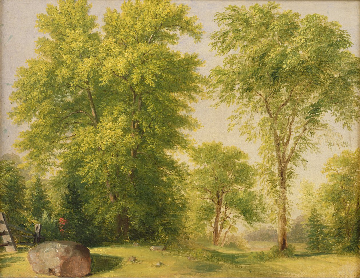 Study from Nature, Hoboken, New Jersey by Asher Brown Durand