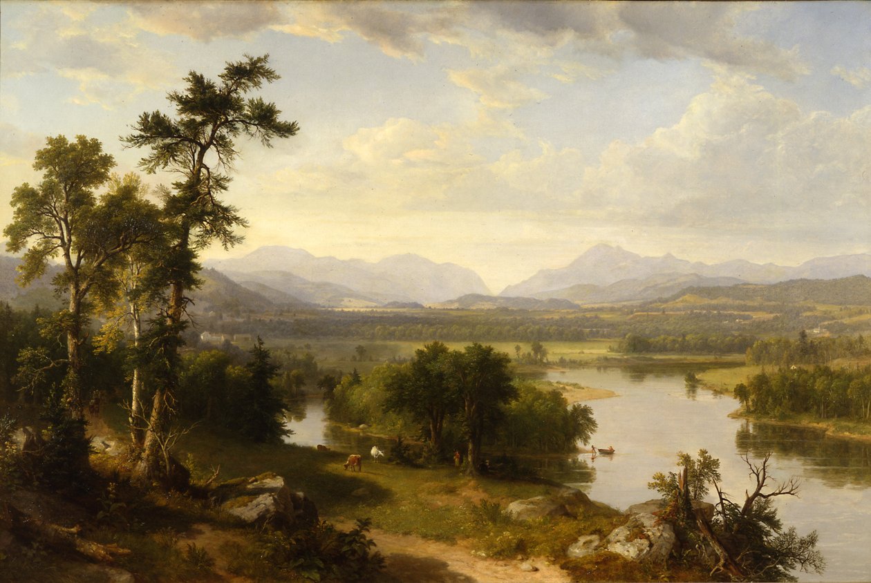 White Mountains, Frankonia Valley by Asher Brown Durand