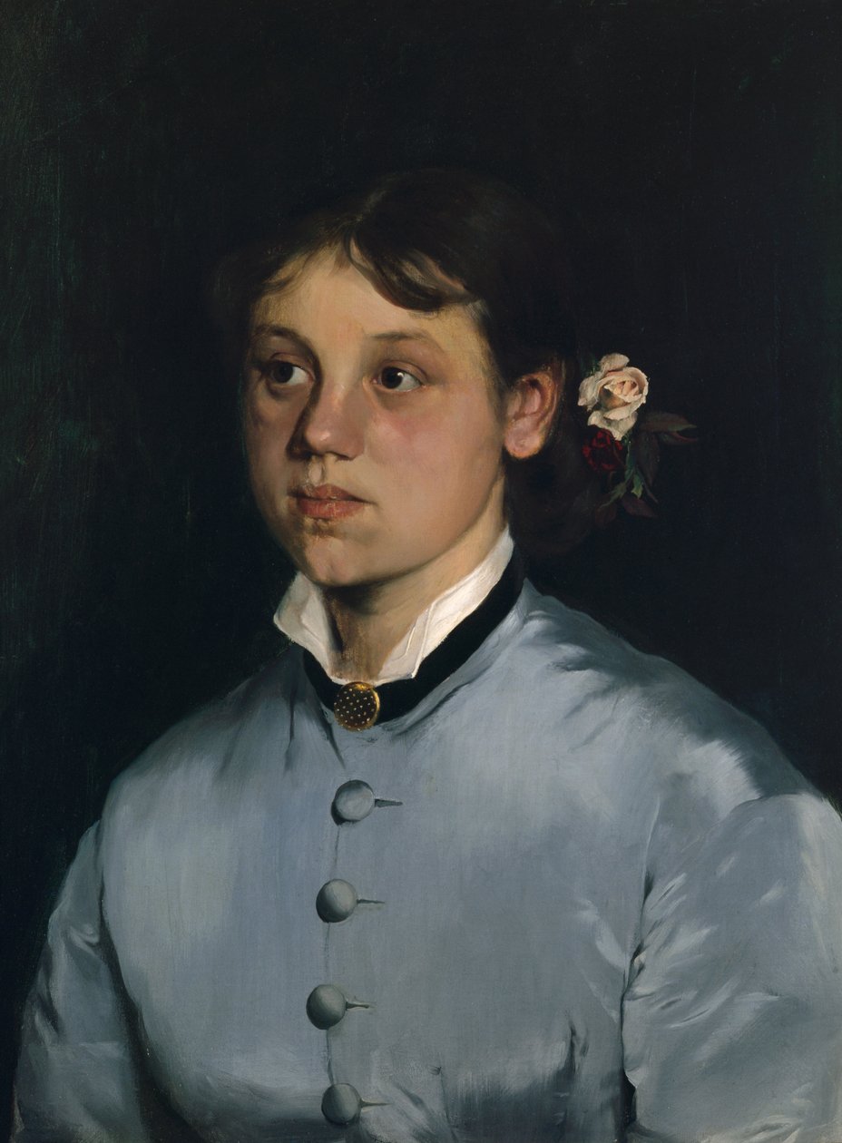 Portrait of Maggie Plahte by Asta Nørregaard