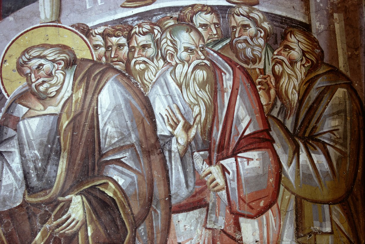 Detail from the Presentation of the Virgin (detail) by Astrapas and Eutychios