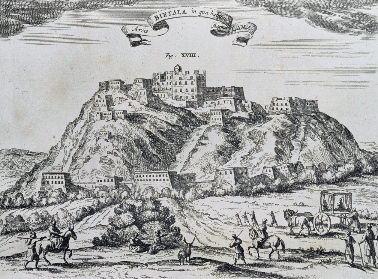 View of Lhasa, Capital of Tibet, from 