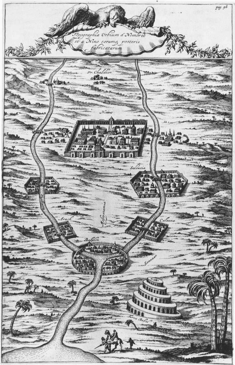 Mesopotamia, the Tigris and Euphrates - in 
