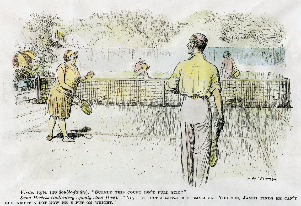 Tennis, 1931 by Atsmith