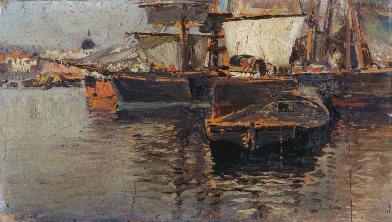 Seven views of Naples by Attillo Pratella