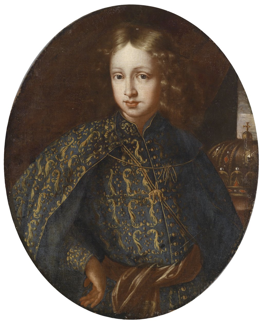 Portrait of the Future Emperor Joseph I (1678-1711) as King of Hungary by Benjamin von Block