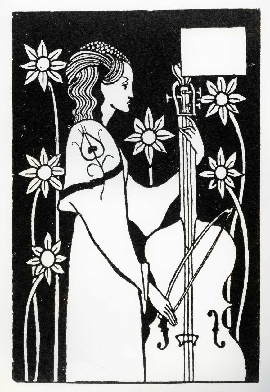 Lady with Cello, from 