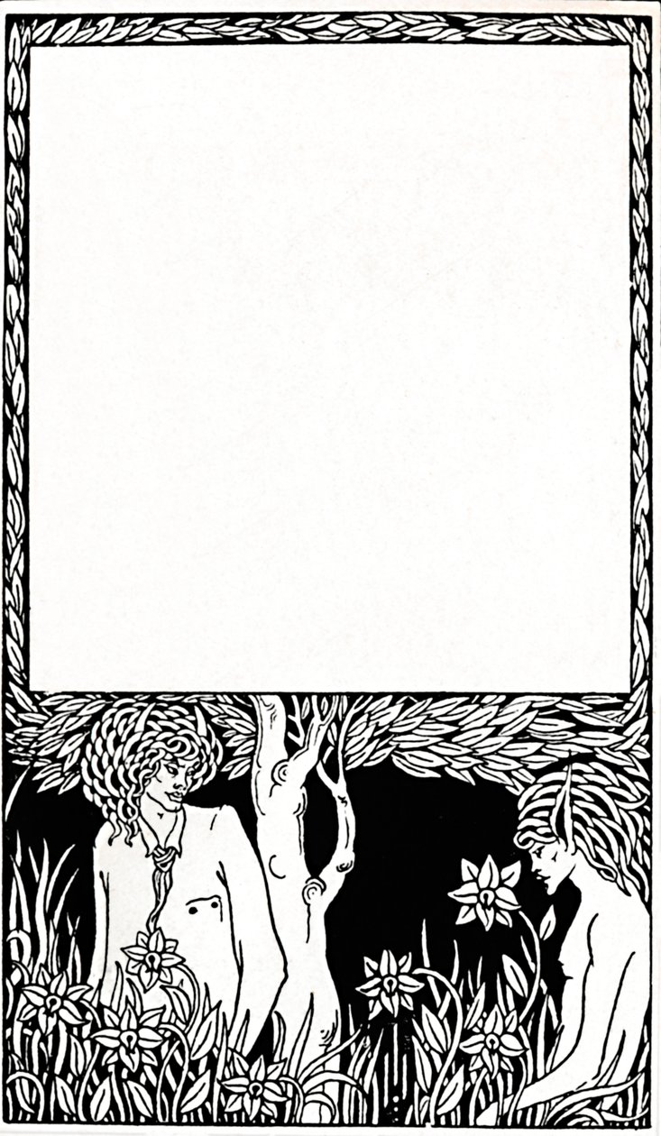 Design for Title-Page of Pagan Papers, 1893, 1914 by Aubrey Beardsley
