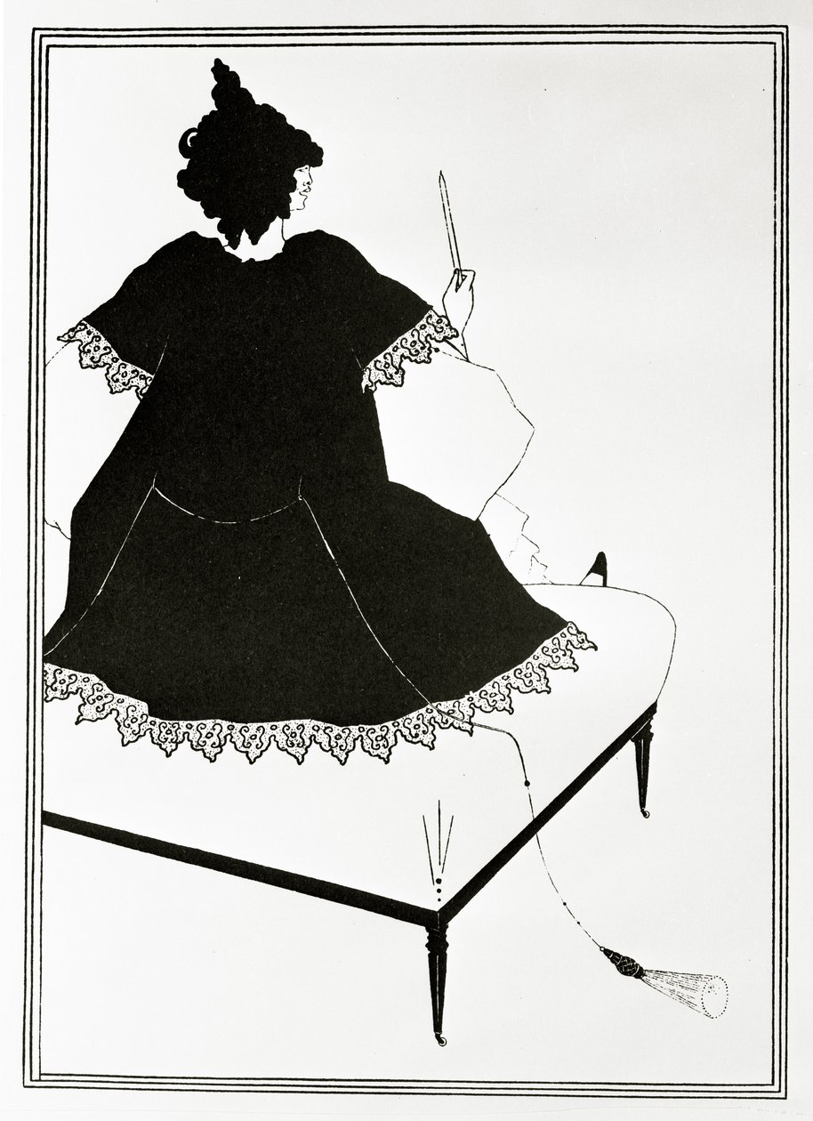 Salome Mistress of the Orchestra, or the Woman with the Dildo, c.1894 by Aubrey Beardsley