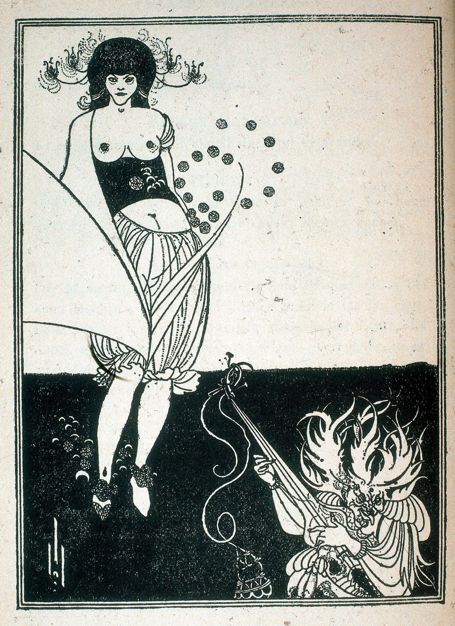 Salome, illustration of the play written by Oscar Wilde by Aubrey Beardsley