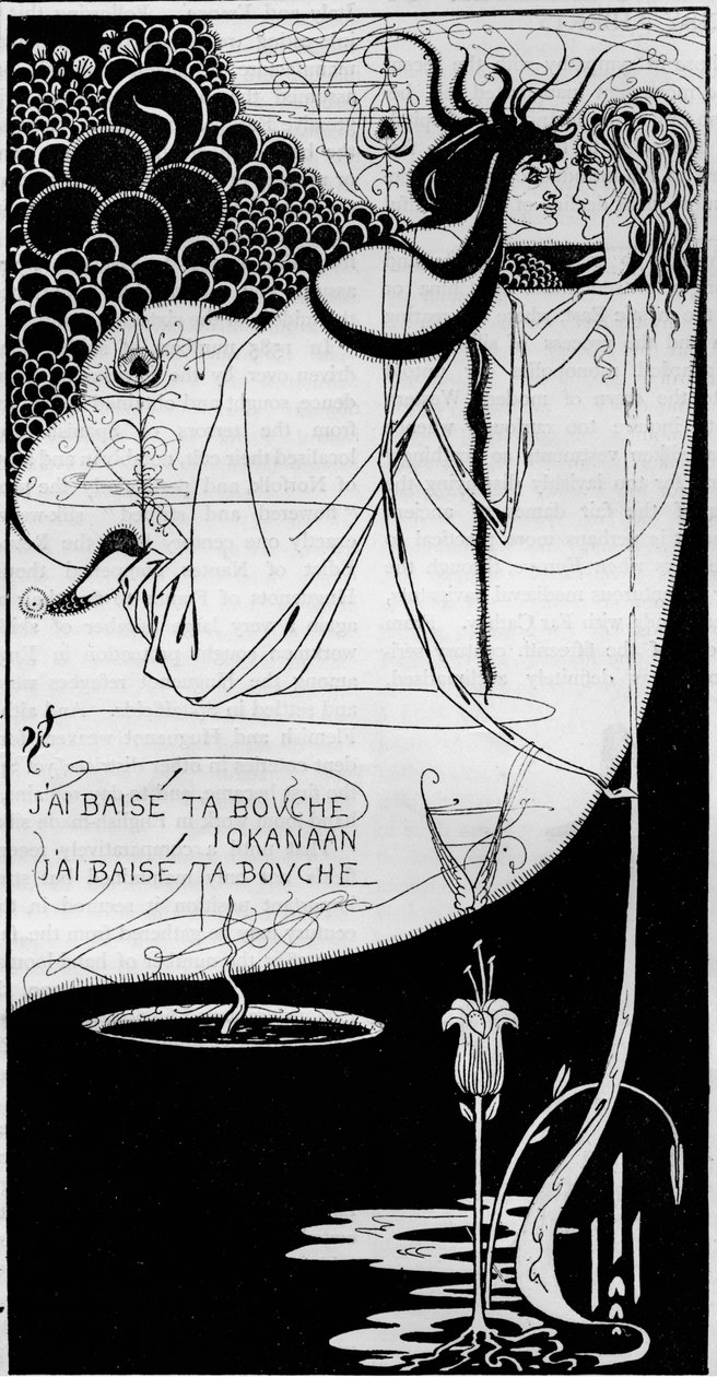 The Climax, c1893 by Aubrey Beardsley