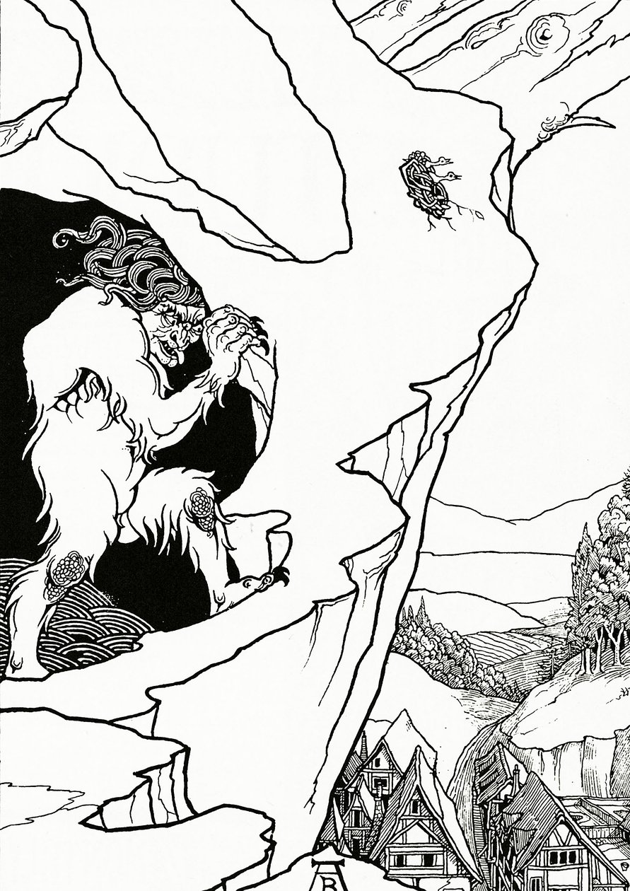 The Landslip, Frontispiece of 