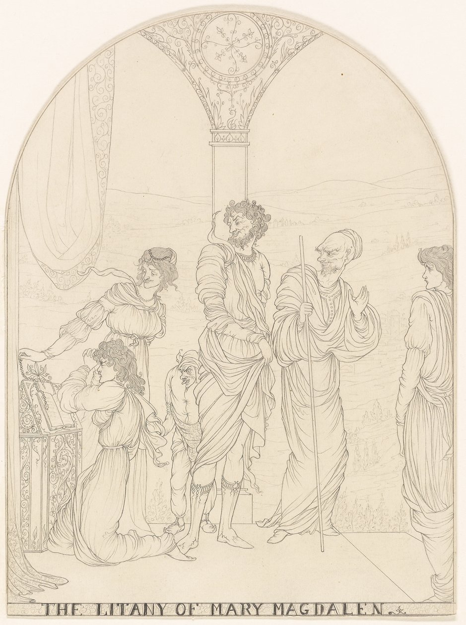 The Litany of Mary Magdalen by Aubrey Beardsley