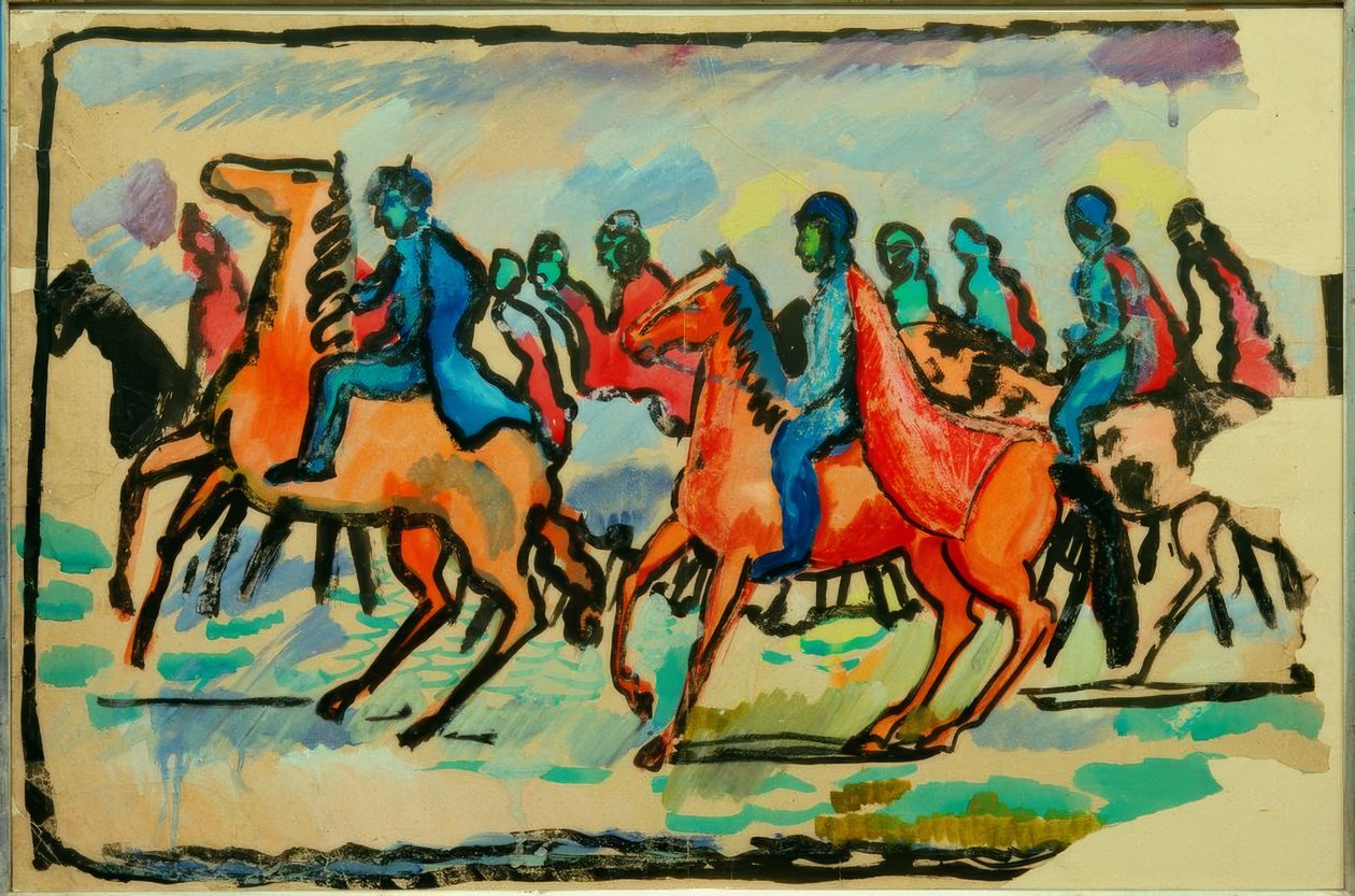 Rider by August Macke