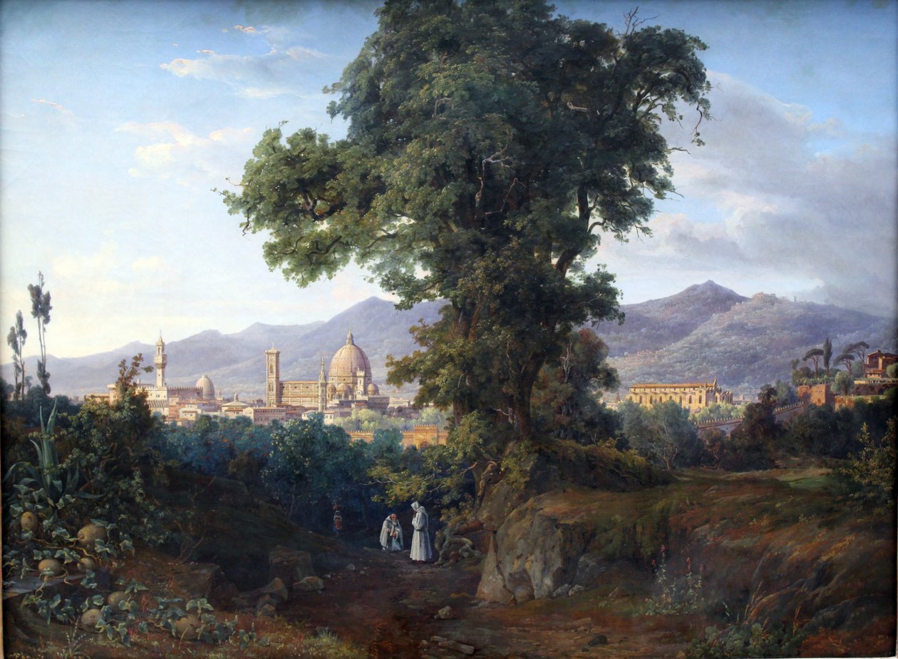 View of Florence by August Ahlborn