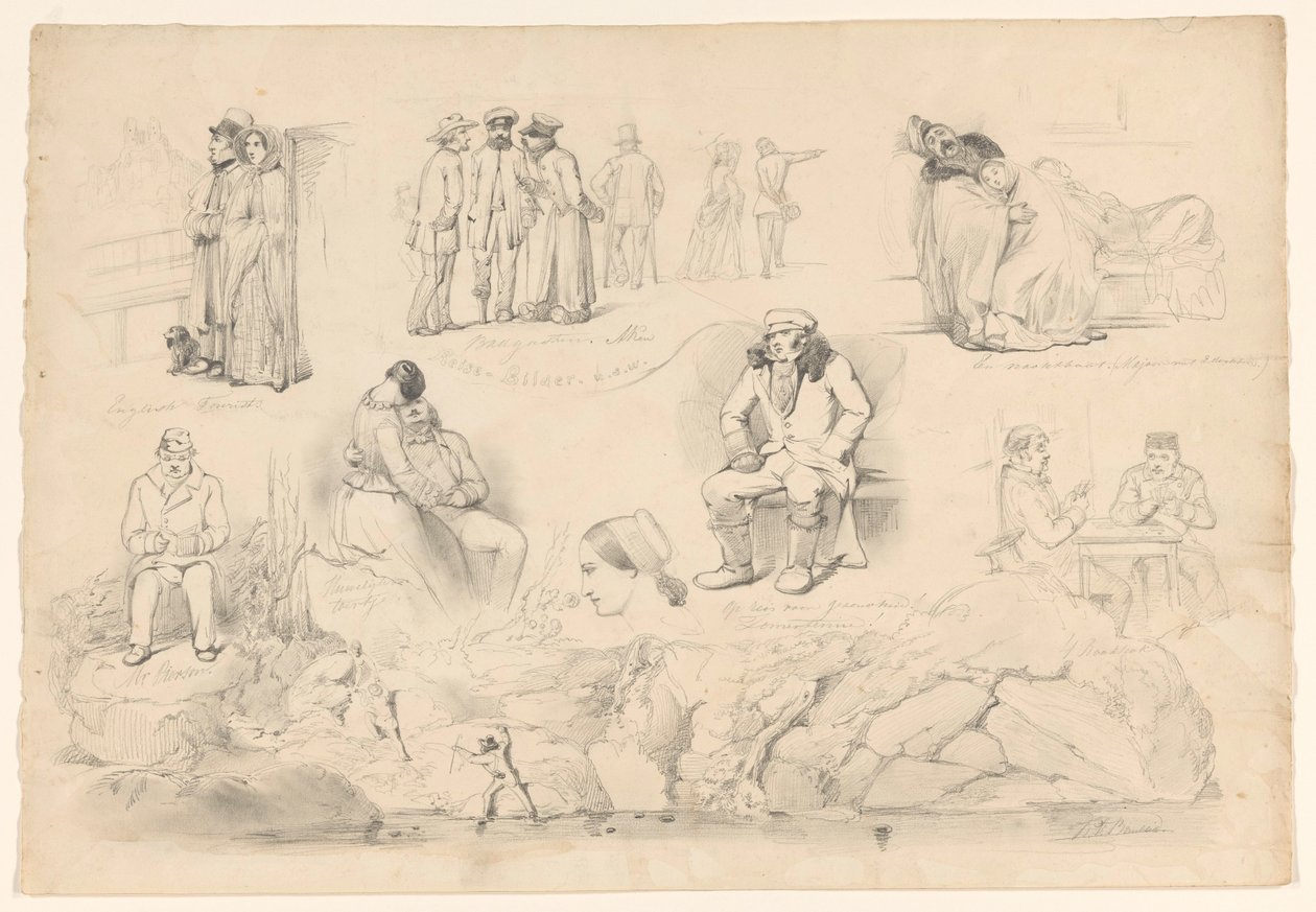 Travel Sketches by August Allebe