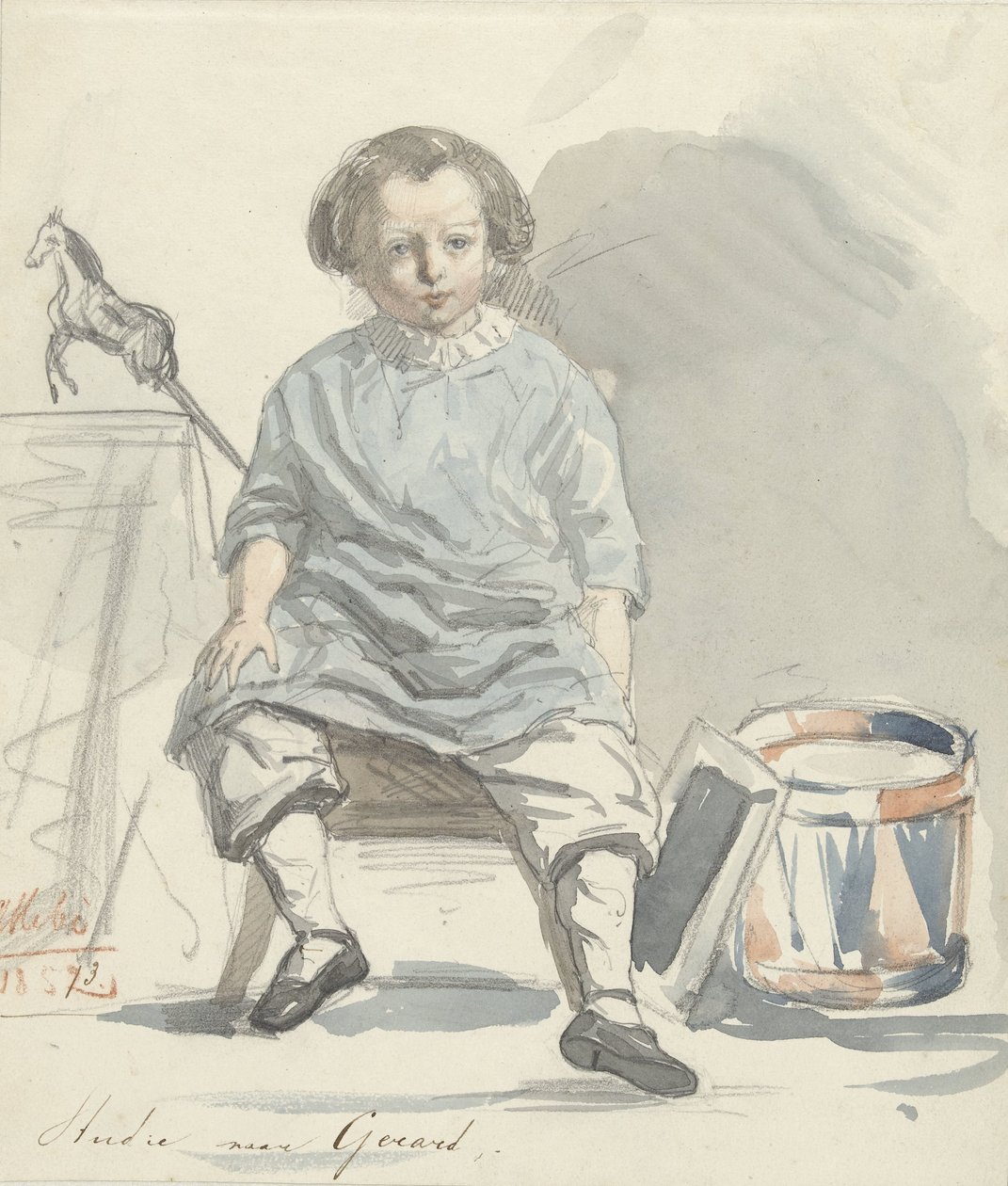 Study After Gerard by August Allebe