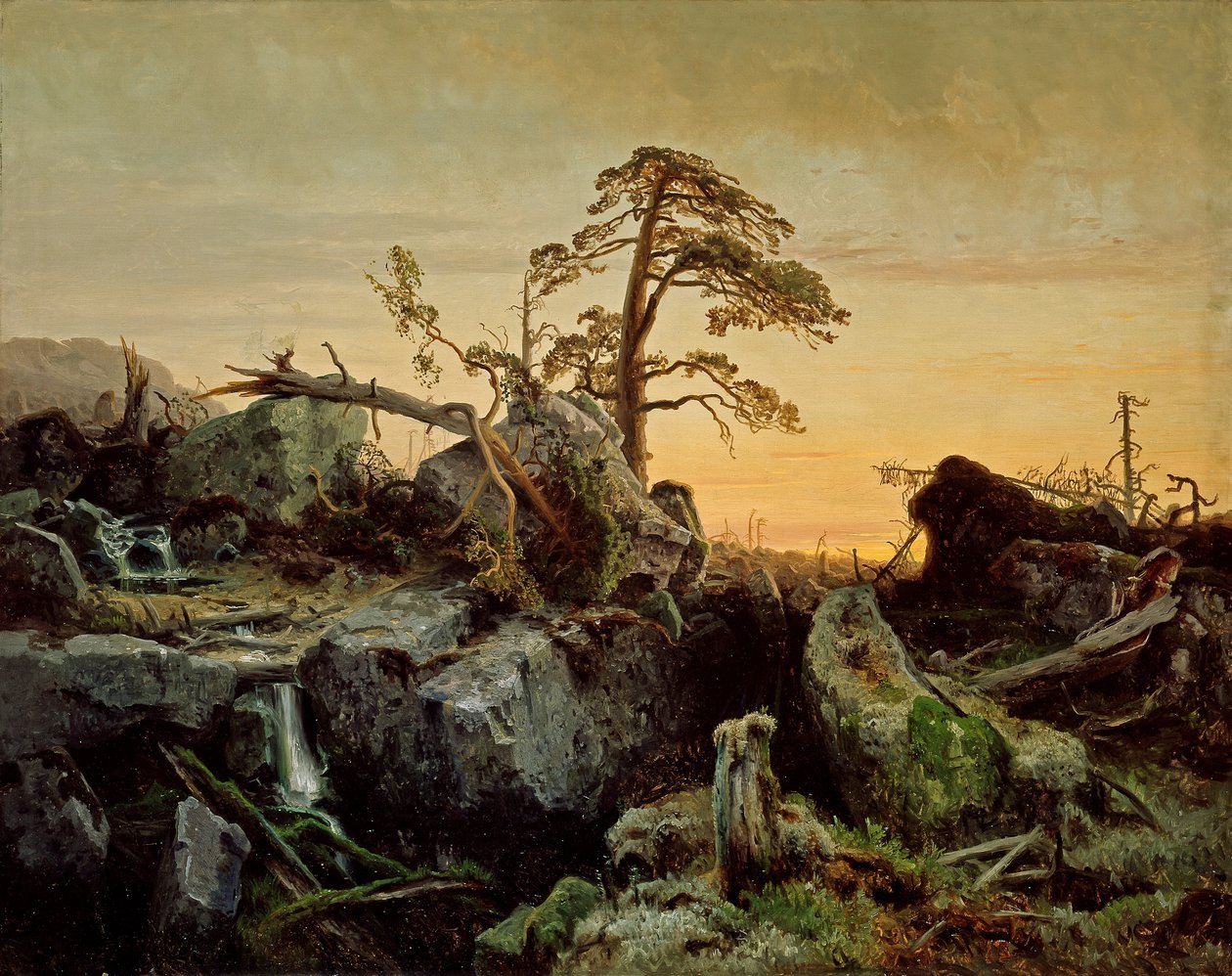 Painting by August Cappelen