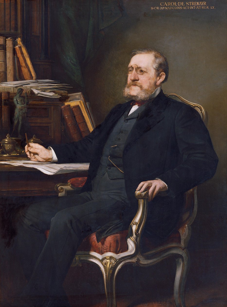Dr. Karl von Stremayr, President of the Supreme Court by August Eisenmenger