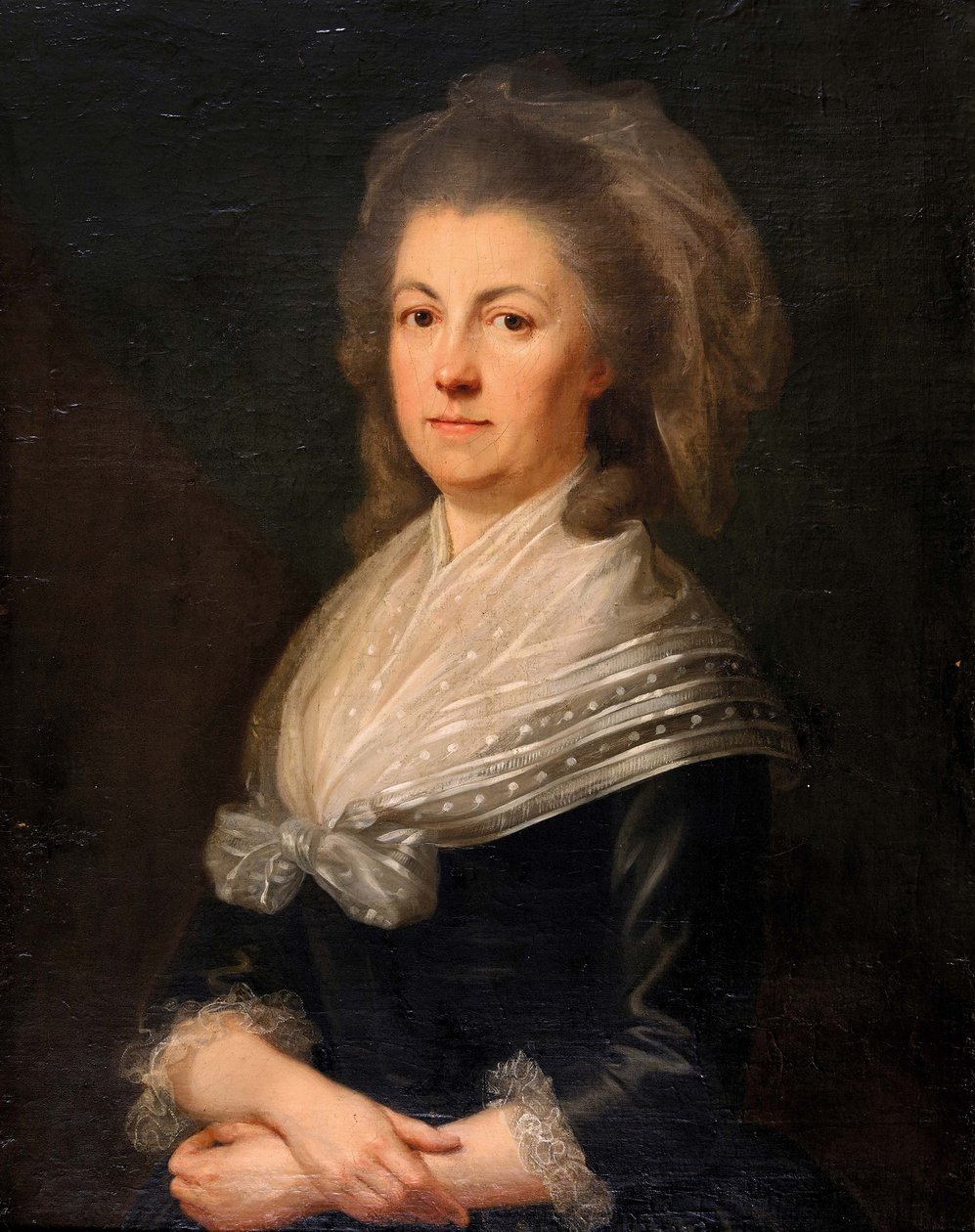 Portrait of Francisca Catharina von Steiger by August Friedrich Oelenhainz