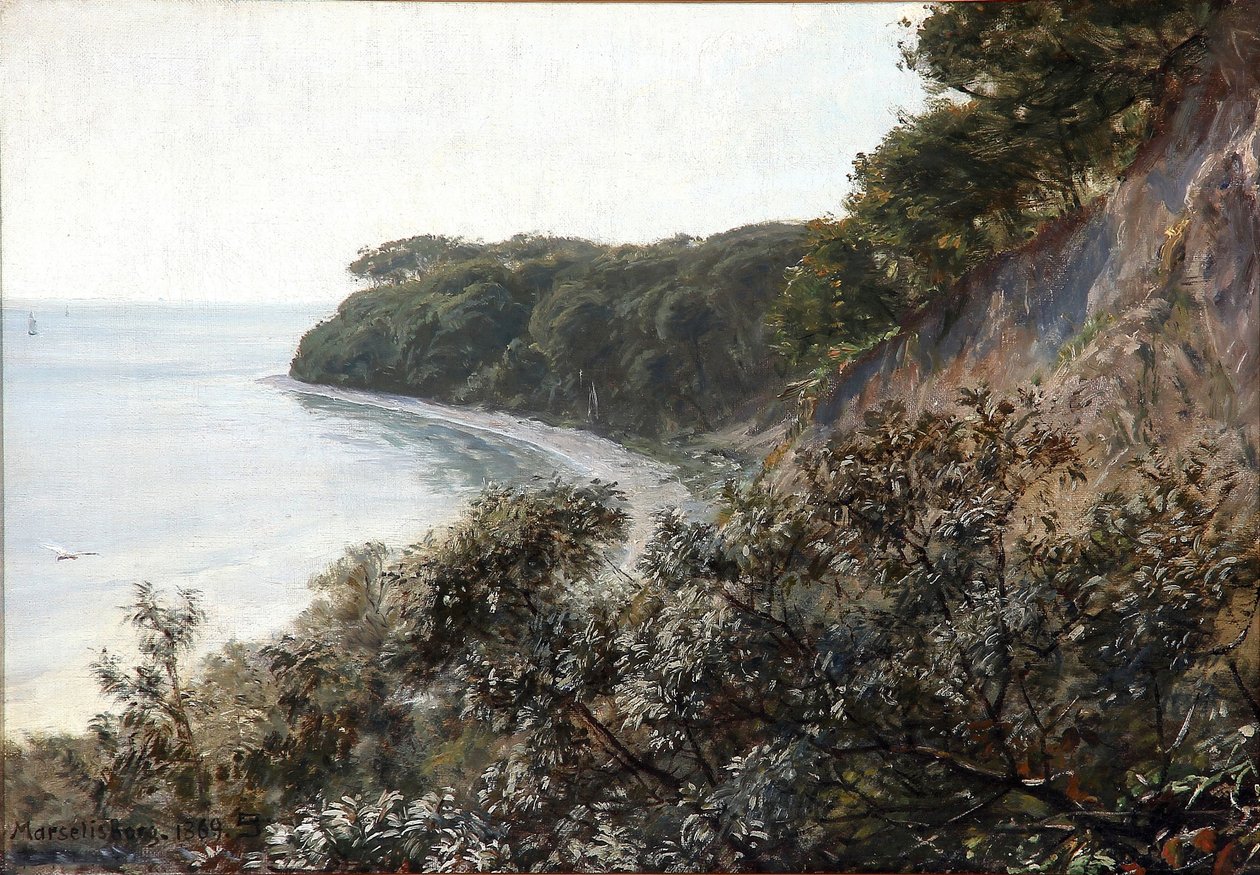 Coastal Scene from Marselisborg by August Jerndorff