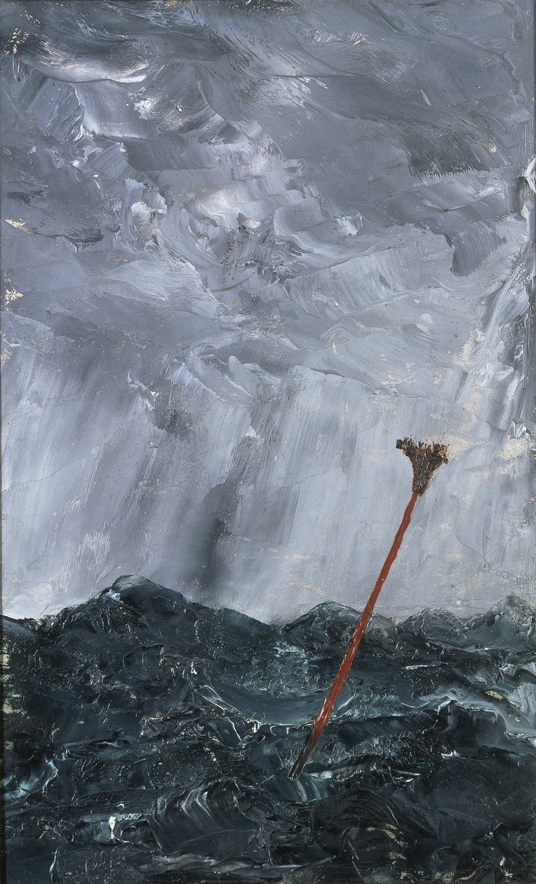 Stormy Sea Broom Buoy by August Johan Strindberg