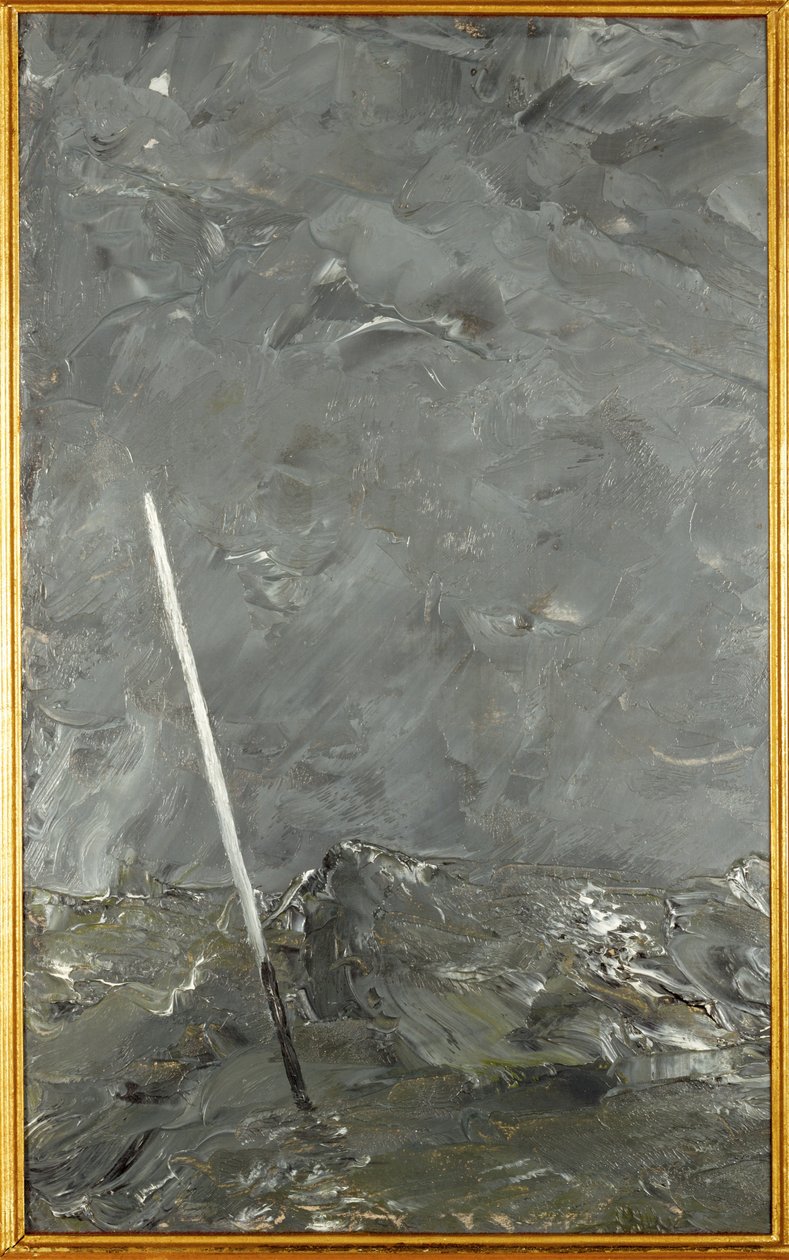 Stormy Sea by August Johan Strindberg