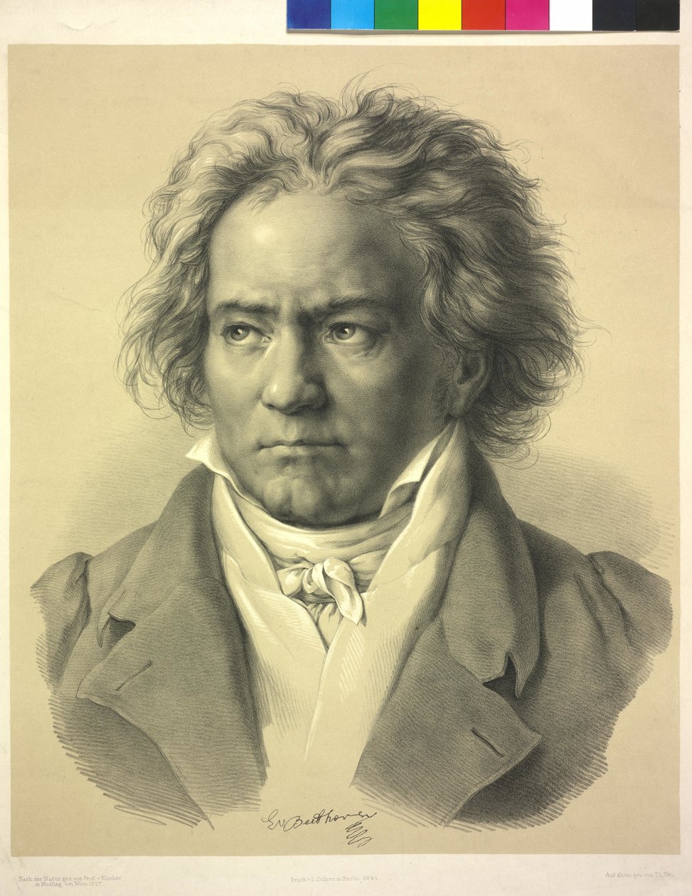 Ludwig van Beethoven by August Karl Friedrich von (after) Kloeber