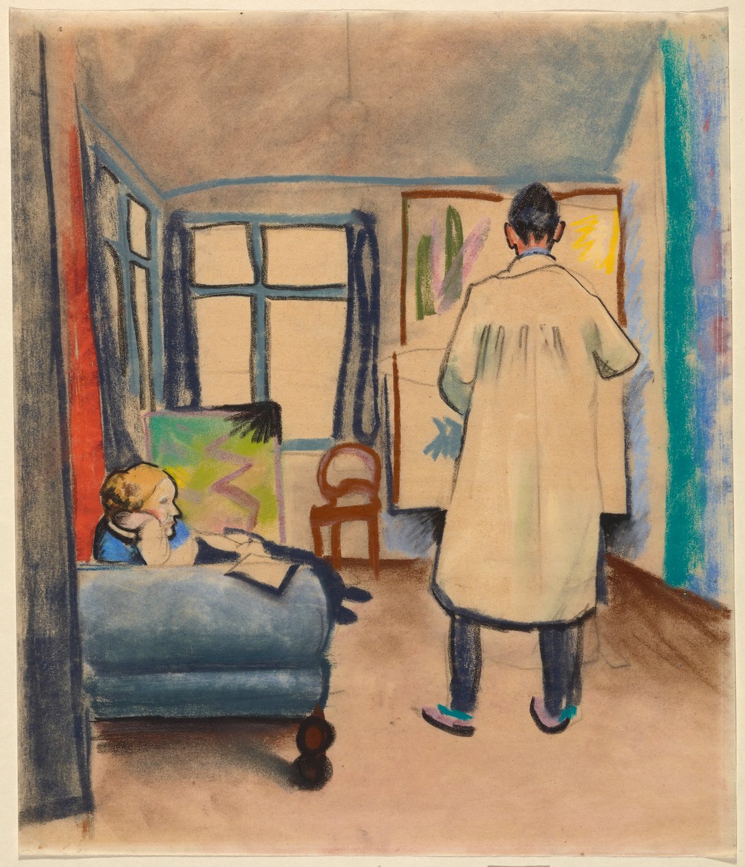 Franz and Maria Marc in August Macke