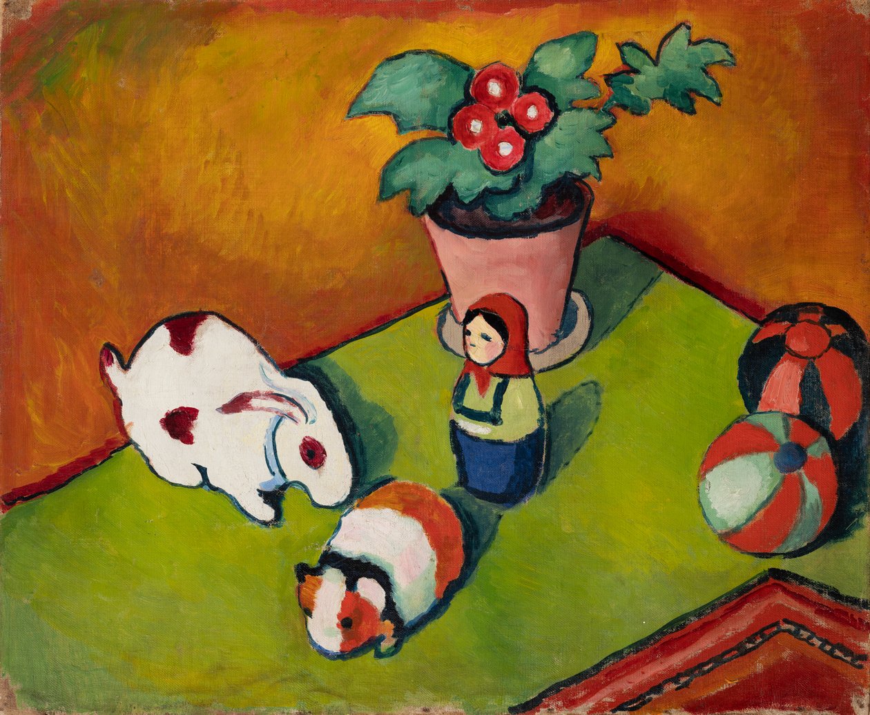 Little Walter’s Toys by August Macke