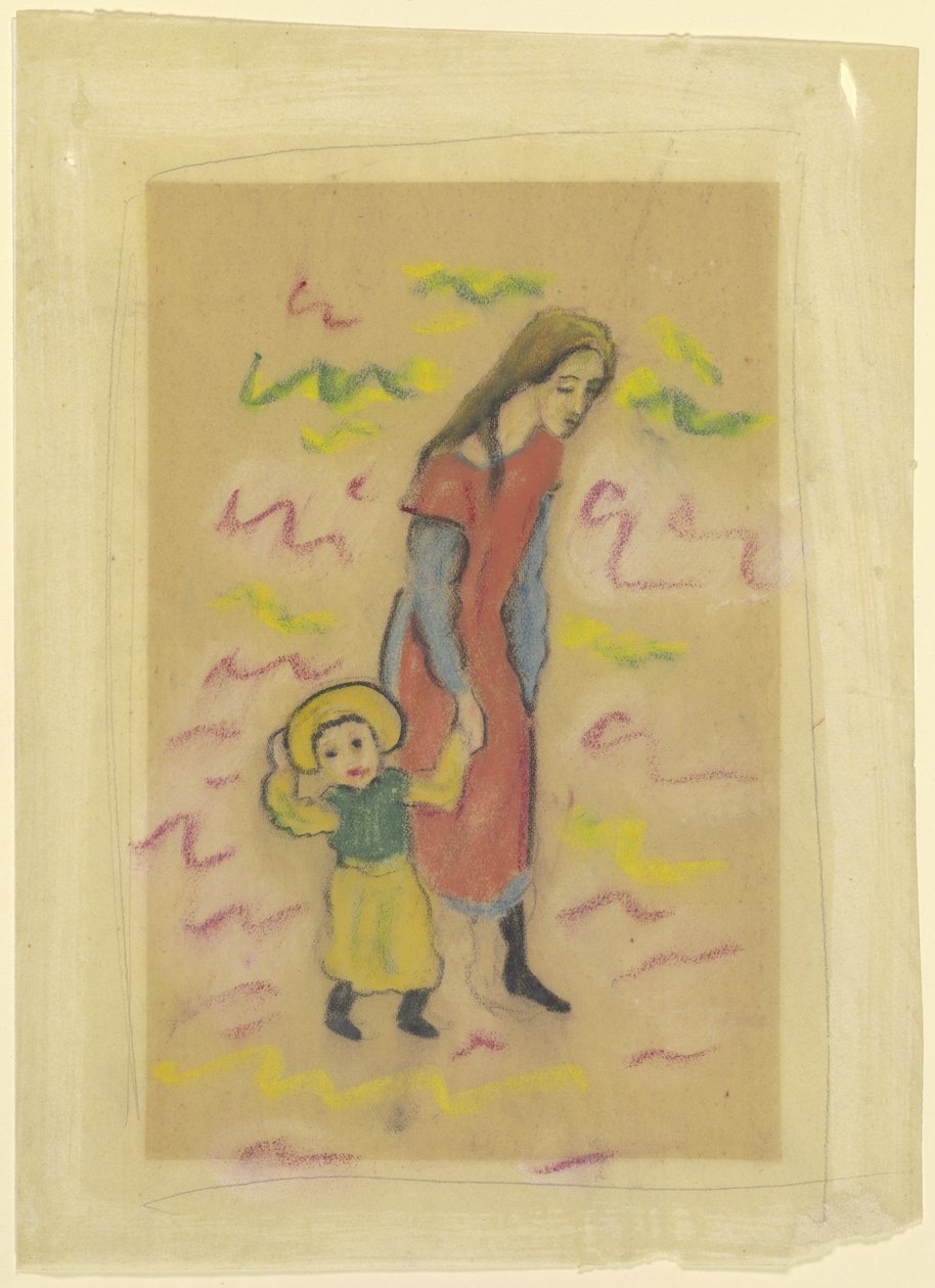 Two Children by August Macke
